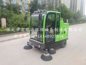 宏瑞达2000S扫地车——北京东亚五环国际小区案例