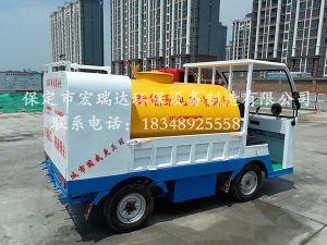 北京六建项目—宏瑞达新能源三轮洒水车案例