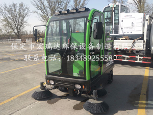 北京大盛魁北农农贸市场—宏瑞达扫地车HRD-2150案例