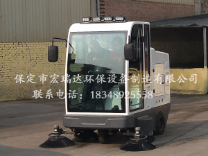 宏瑞达HRD-2100扫地车—山西省临汾市尧都区焦化集团案例